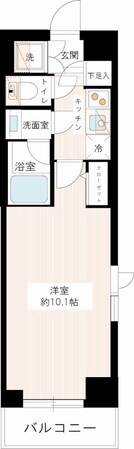 MAXIV北千住の物件間取画像